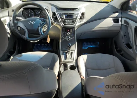 2016 Hyundai Elantra Se from USA, damaged, VIN 5NPDH4AE4GH749649